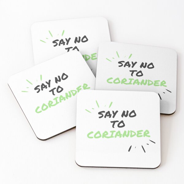 Item preview,  Say No To Coriander Funny Gift For Anti Coriander Club  designed and sold by dudelinart.