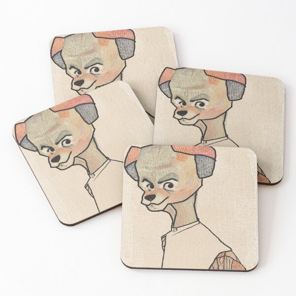 Item preview, Dog with Striped Shirt designed and sold by MENINO ALIPIO.