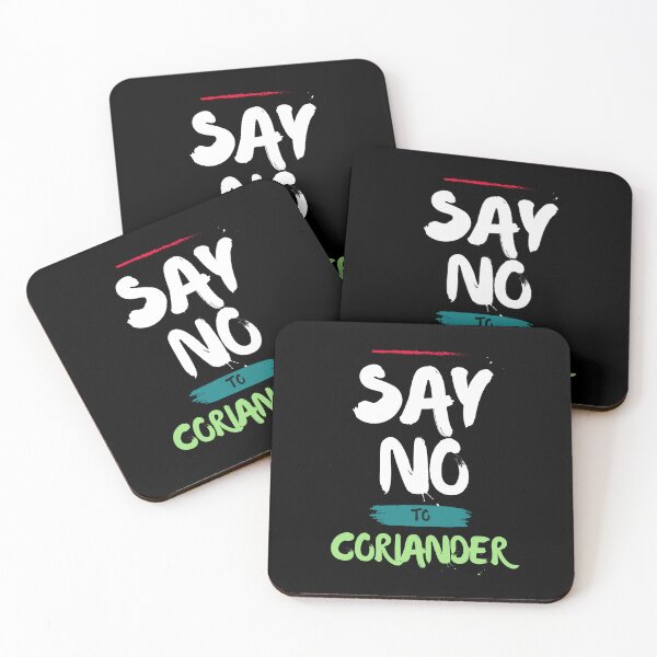 Item preview, Say No To Coriander Funny Gift For Anti Coriander Club  designed and sold by dudelinart.