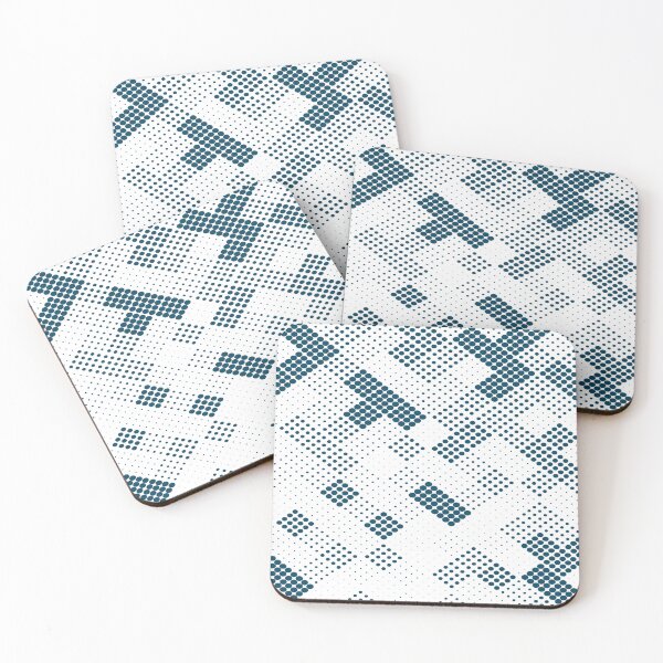 Item preview, random square halftone pattern designed and sold by abudesigner.