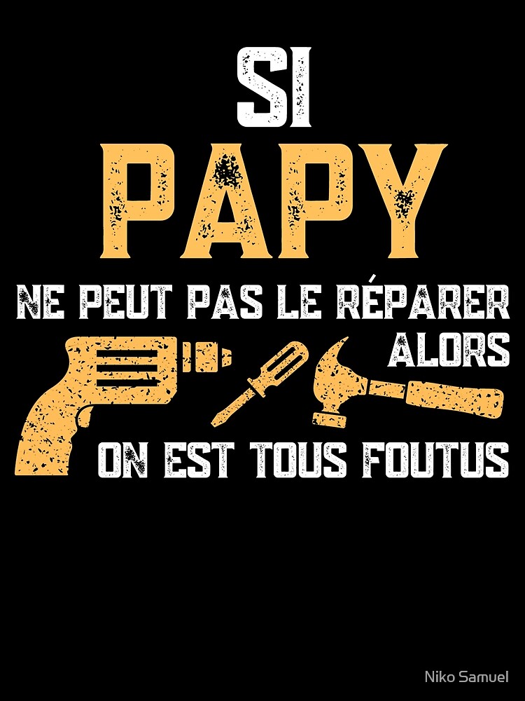 Si papi ne peut pas online le reparer on est tous foutus