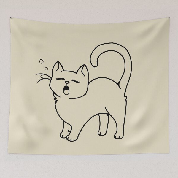 Item preview, Tired Kitty designed and sold by soaprock.