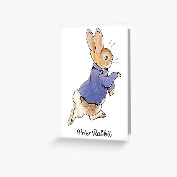 Peter Rabbit Greeting Cards for Sale