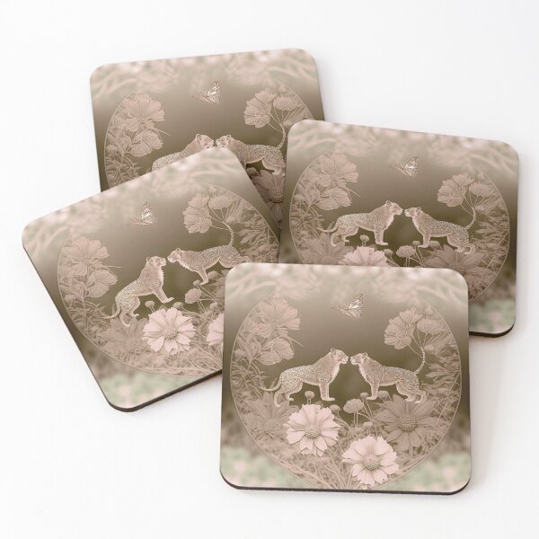 Item preview, Blooming wonder, Lions designed and sold by BellasArtStudio.