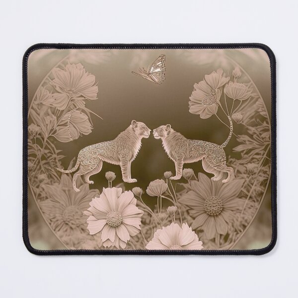 Item preview, Blooming wonder, Lions designed and sold by BellasArtStudio.