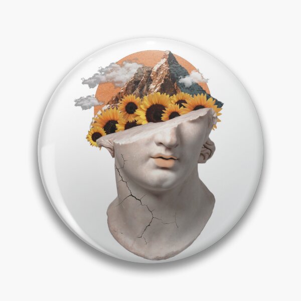 Item preview, Statue and Sunflowers designed and sold by LlamaNation.