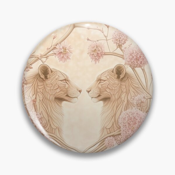 Item preview, Lioness Floral paradise designed and sold by BellasArtStudio.