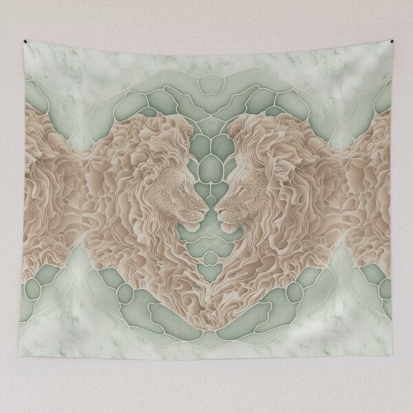 Item preview, Fierce Face, Lions designed and sold by BellasArtStudio.
