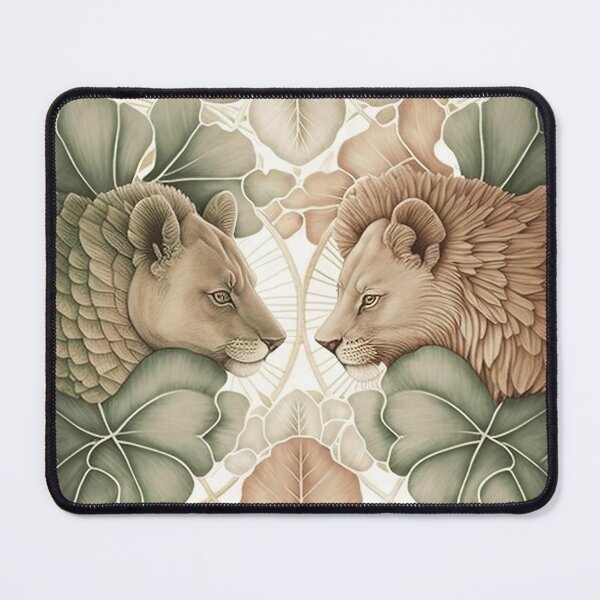 Item preview, Lioness Garden designed and sold by BellasArtStudio.