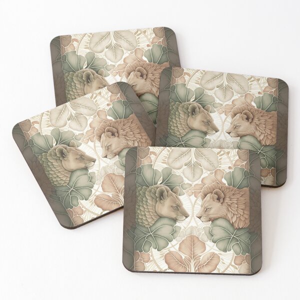 Item preview, Lioness Garden designed and sold by BellasArtStudio.