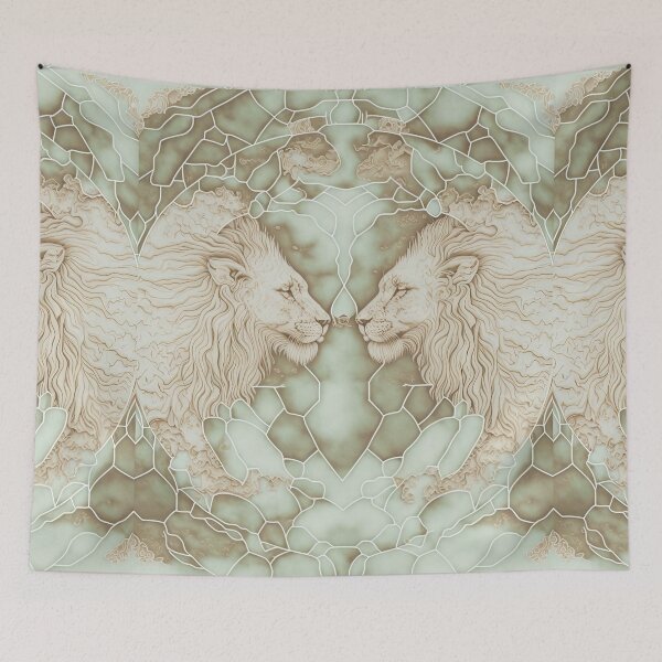 Item preview, Bohemian Beast, Lion designed and sold by BellasArtStudio.
