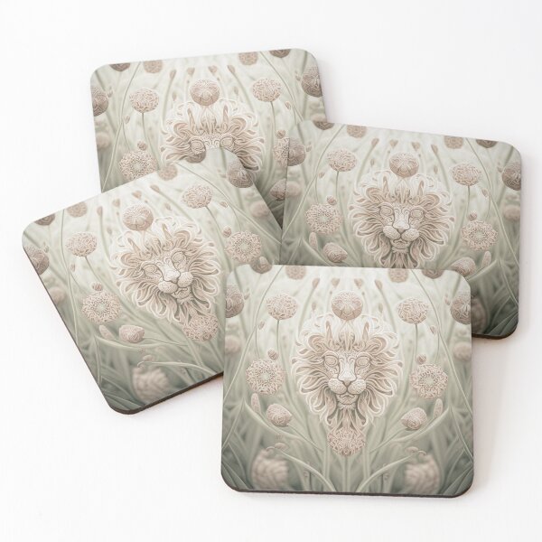 Item preview, Garden Groove Lion designed and sold by BellasArtStudio.
