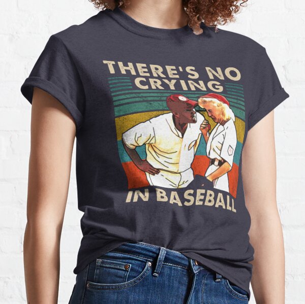 there's no crying in baseball shirt american eagle