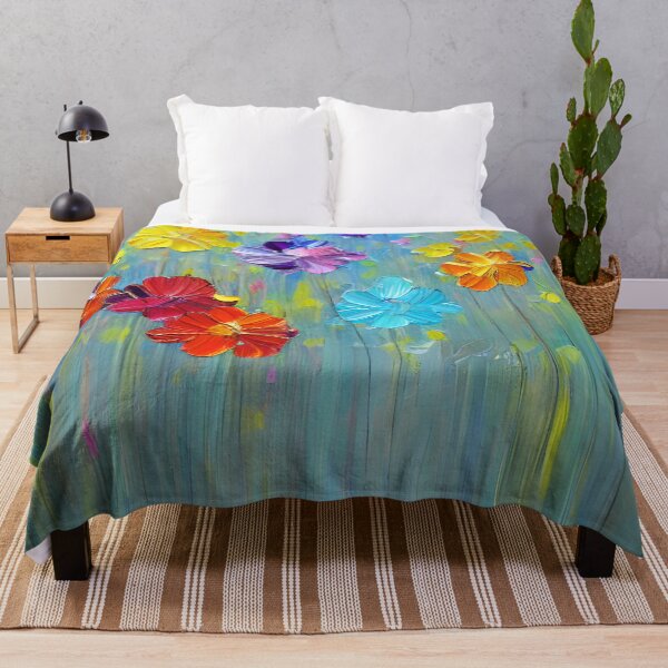 Artikelvorschau, Abstrakte Blumenkunst, moderne Blumenacrylkunst, Impressionismus-Kunst entworfen und verkauft von viewgraphics.