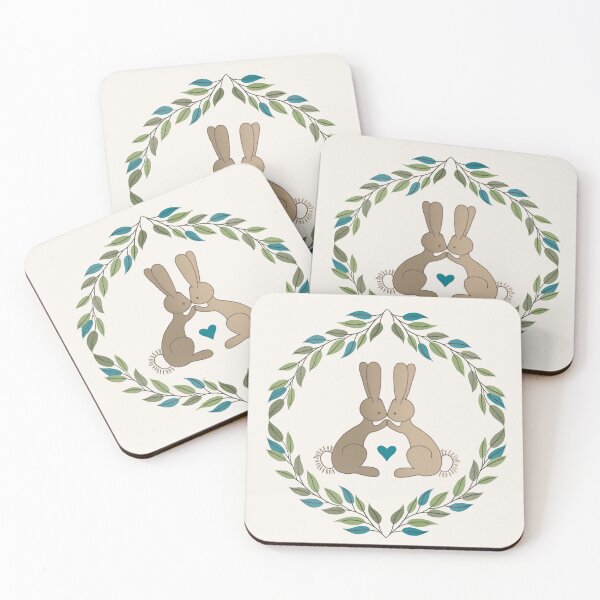 Item preview, Bunny rabbit love designed and sold by FrancesPoff.