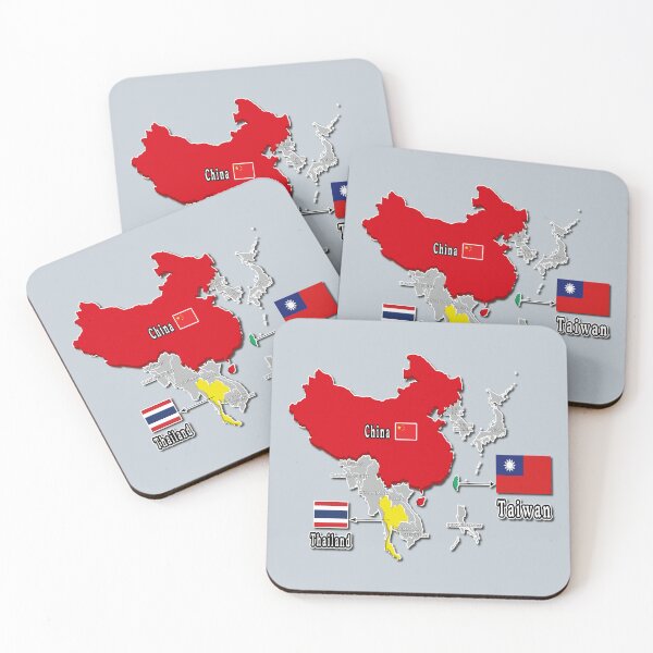 Item preview, where is taiwan world map | taiwan location map_not Thailand and China_grey designed and sold by jessie848v.