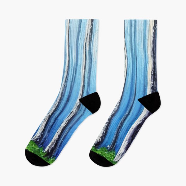 Item preview, Blue Forest Art, Vintage Art Trees Art, Landscape Modern Art  designed and sold by viewgraphics.