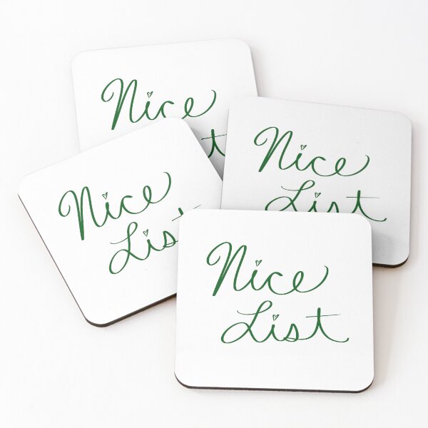 Item preview, Nice List designed and sold by abeink.