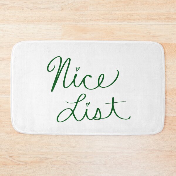 Item preview, Nice List designed and sold by abeink.