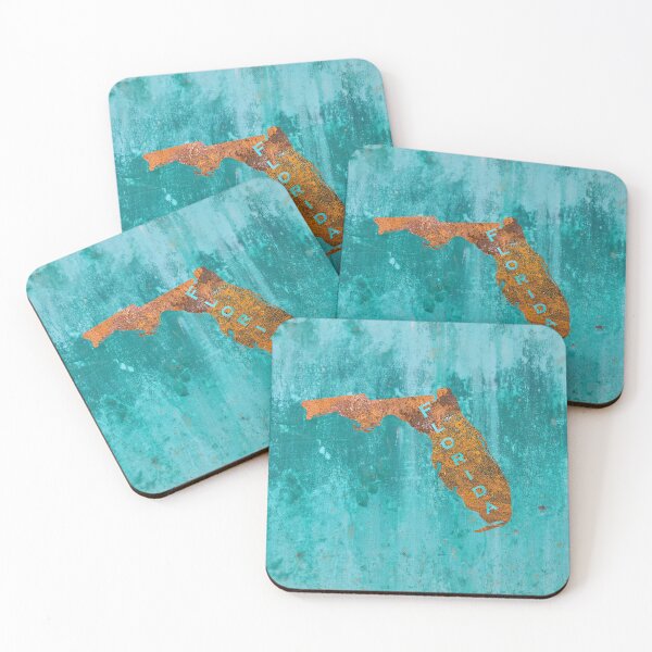 Item preview, Florida Rust on Teal designed and sold by Elisabeth Lucas.