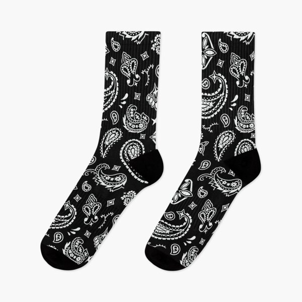 Item preview, Black and White Paisley Pattern designed and sold by porterpouts.