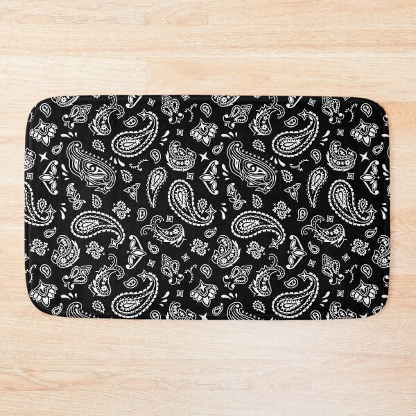 Item preview, Black and White Paisley Pattern designed and sold by porterpouts.