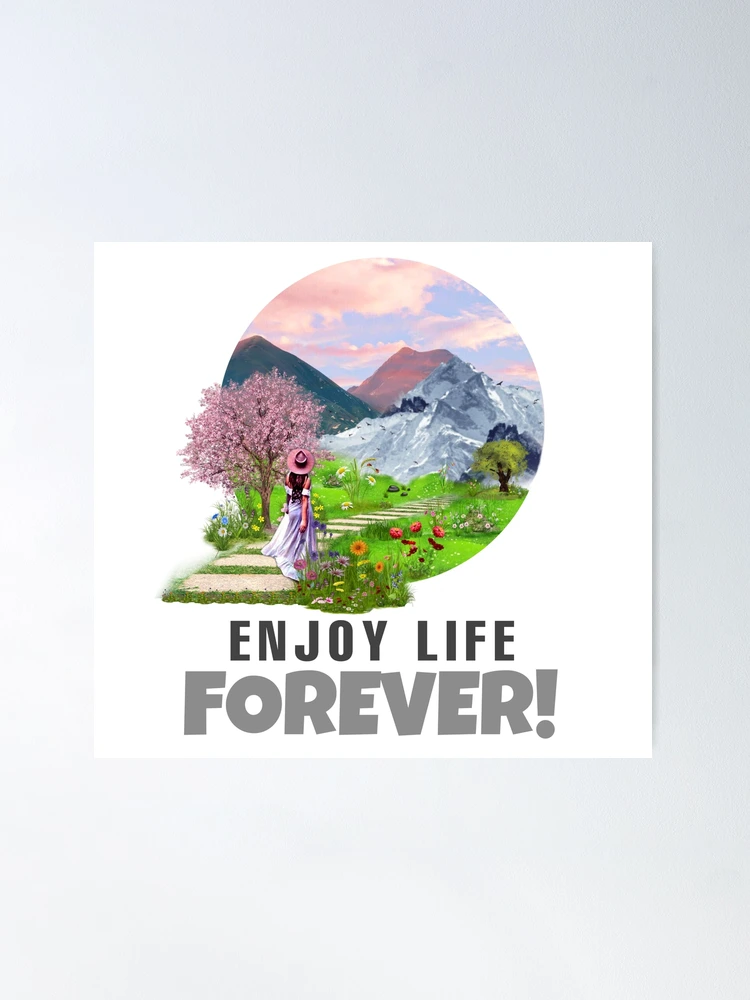 ✨Enjoy Life✨ fposter,x_small,wall_texture,