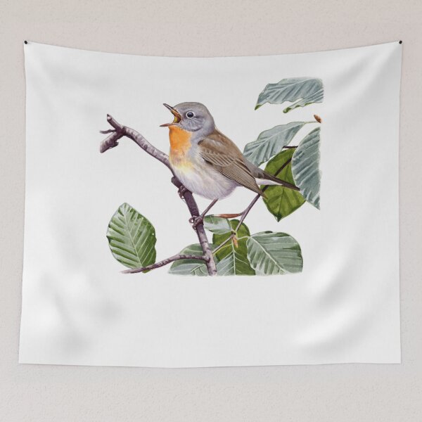 Item preview, Red-breasted Flycatcher designed and sold by HerrPr.