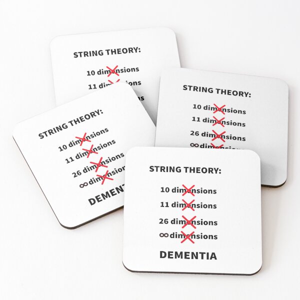 Item preview, String Theory - From Dimensions To Dementia designed and sold by TechLaughs.