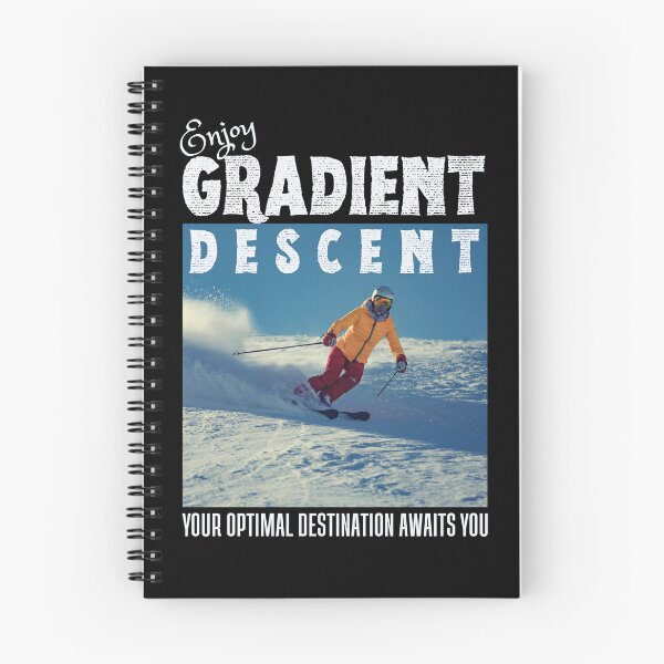 Item preview, Enjoy Gradient Descent | Funny Snow Quotes designed and sold by chetan786.