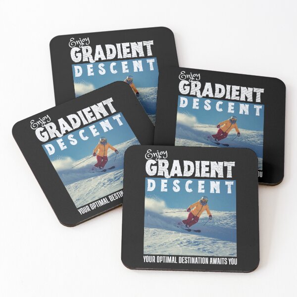 Item preview, Enjoy Gradient Descent | Funny Snow Quotes designed and sold by chetan786.