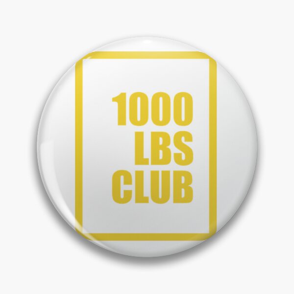 Item preview, 1000 lbs club designed and sold by SilvioPetersen.