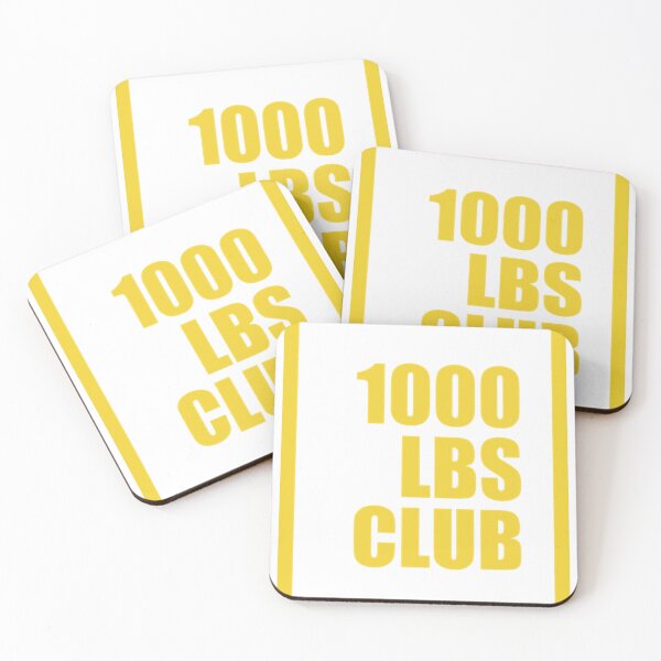 Item preview, 1000 lbs club designed and sold by SilvioPetersen.