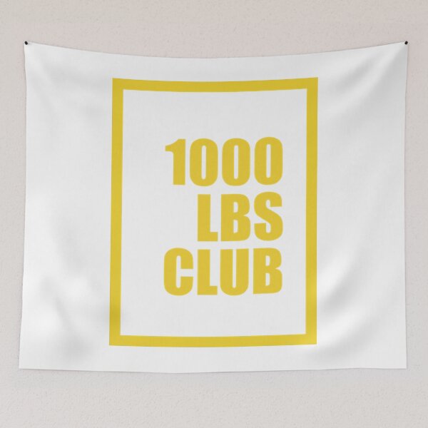 Item preview, 1000 lbs club designed and sold by SilvioPetersen.
