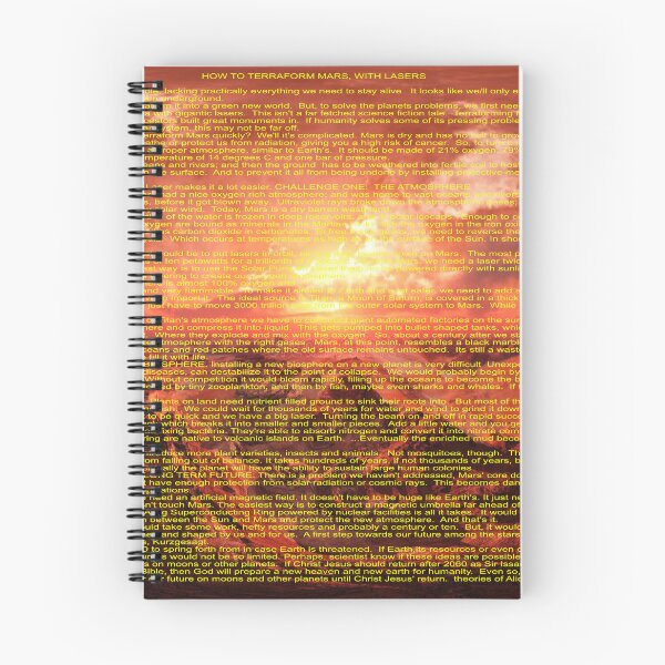 Item preview, Mars Laser Terraforming Art designed and sold by Alicefish.