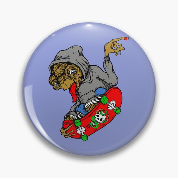 Item preview, Alien Boy Aesthetic Skateboarding  designed and sold by danisacookie.