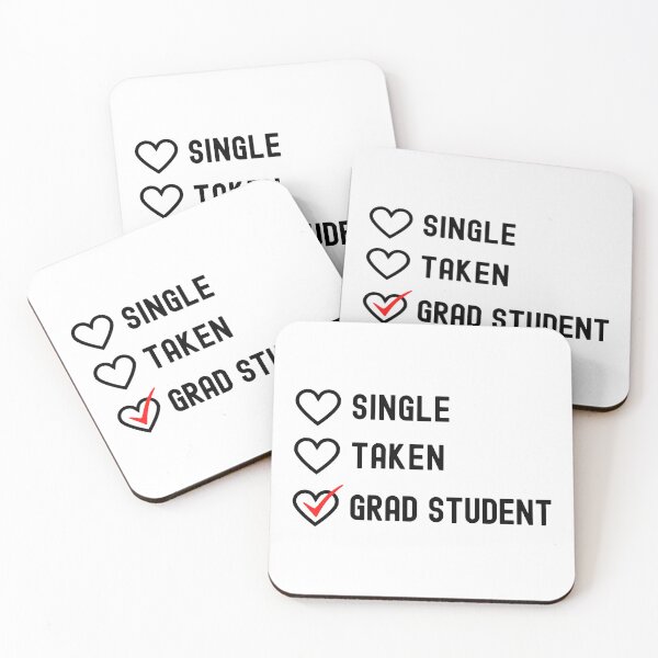 Item preview, Funny Grad Student Valentine's Day - Funny Graduate Student, Graduate Student Humor, Grad Student Humor designed and sold by jadedscientist.