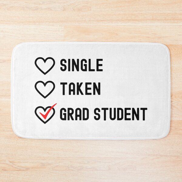 Item preview, Funny Grad Student Valentine's Day - Funny Graduate Student, Graduate Student Humor, Grad Student Humor designed and sold by jadedscientist.