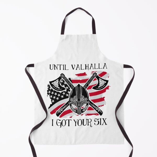 Artikelvorschau, Bis Walhalla habe ich deine Sechs bekommen - US-Flagge entworfen und verkauft von Georgy09.