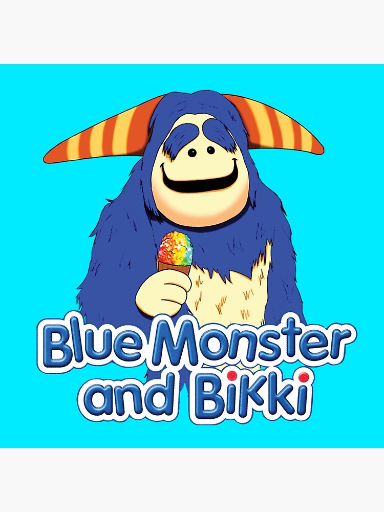 Blue Monster Rainbow Snowcone by bubblegumdancer