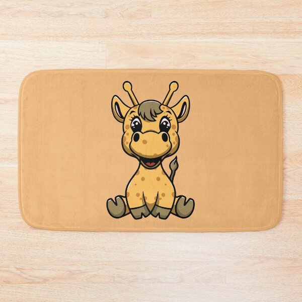 Item preview, Cute Giraffe Smiling designed and sold by cubbone.