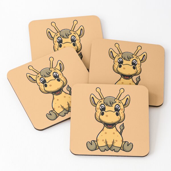 Item preview, Cute Giraffe Smiling designed and sold by cubbone.
