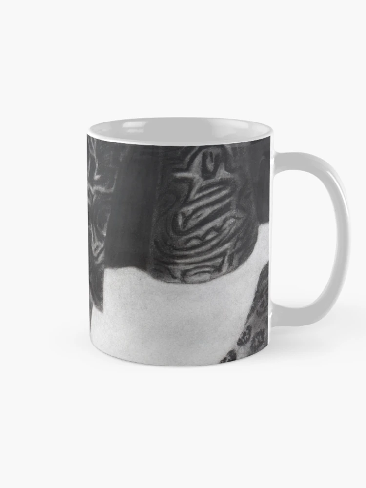 Aperçu 3 sur 6. Mug à café avec l'œuvre Off the Rack créée et vendue par The Studio Red.