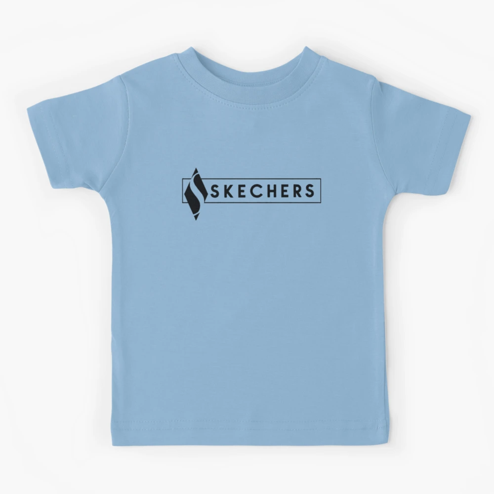 Skechers t shirt kids hot sale blue