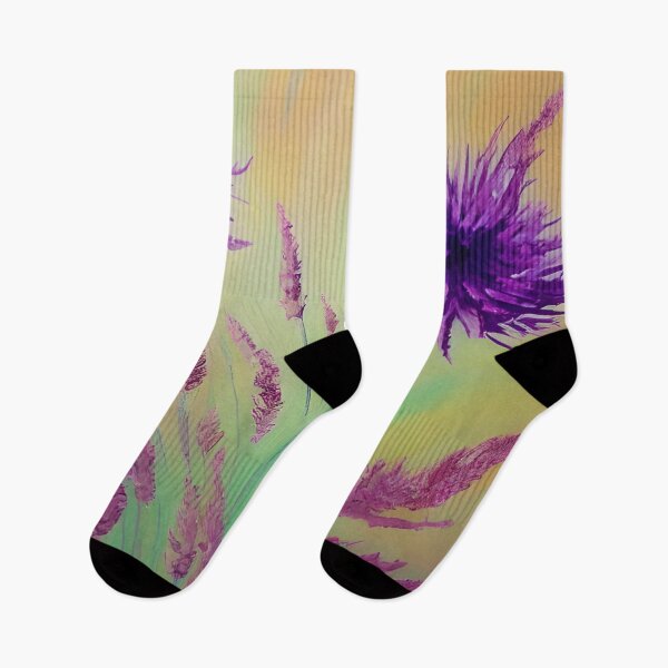 Item preview, Color Flower Art, Purple Sage Flower Art, Floral Modern Art designed and sold by viewgraphics.