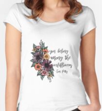 Wildflowers Women's Fitted Scoop T-Shirt