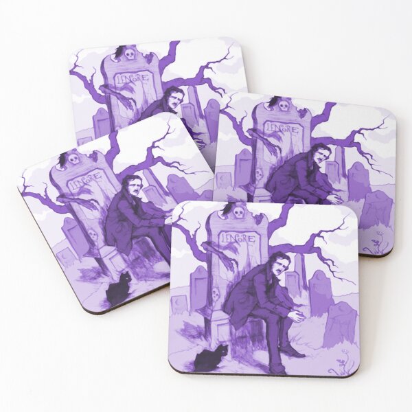 Item preview, Purple Poe designed and sold by ArtByKevG.