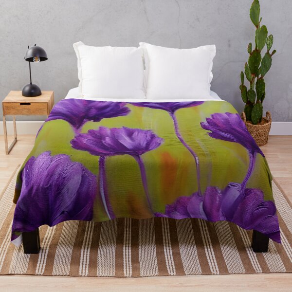Item preview, Color Flower Art, Purple Sage Flower Art, Floral Modern Art designed and sold by viewgraphics.