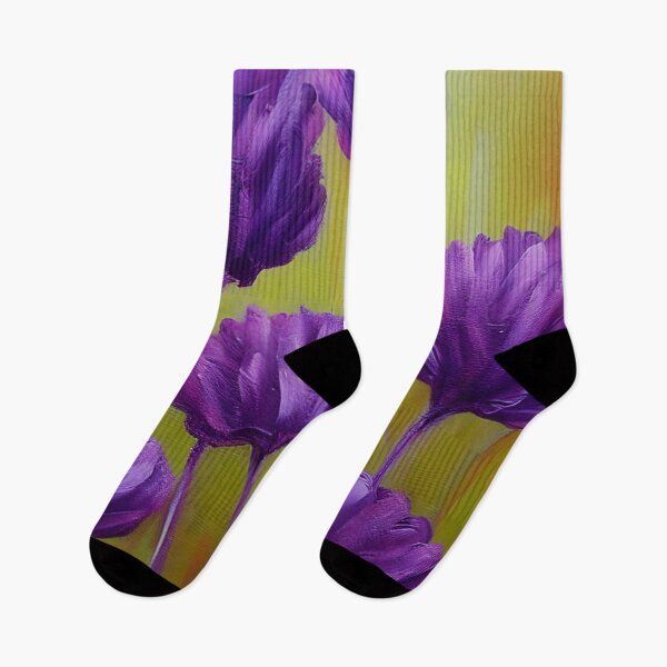Item preview, Color Flower Art, Purple Sage Flower Art, Floral Modern Art designed and sold by viewgraphics.