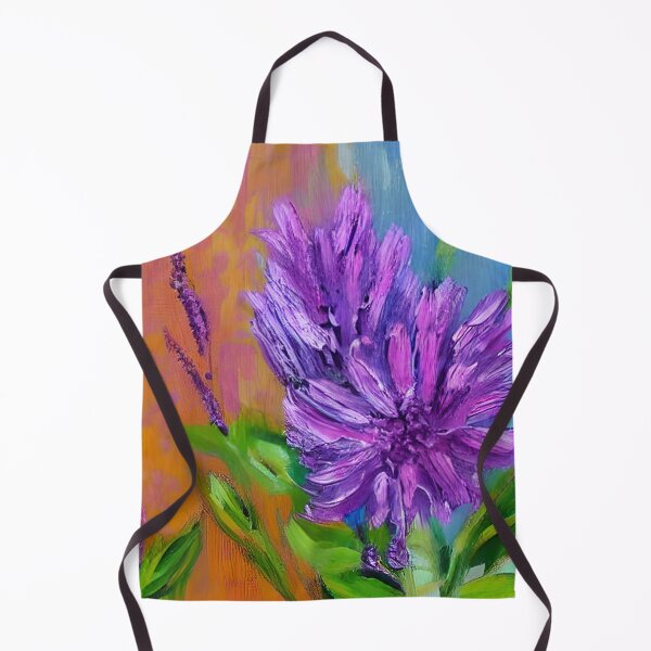 Artikelvorschau, Farbblumenkunst, lila Salbeiblumenkunst, moderne Blumenkunst entworfen und verkauft von viewgraphics.